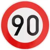 ORIGINALE cartello stradale 90 KM/H cartello n. 274-90 Anteprima dell’immagine prodotto 1