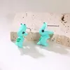 Dámské náušnice 3D modely ANIMALS LOVE Blue HIPOPOTAM Hippo Náhled obrázku produktu 8