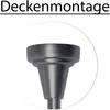 MDEKOR Deckenträger 1-läufig Antik Stahl Deckenhalter mit Produktbild-Vorschau 7