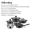 GSW Kochtopfset Gourmet Granit 10teilig, Induktion Produktbild-Vorschau 7