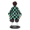 A back view of an action figure standing on a black display base. Anteprima dell’immagine prodotto