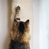 A cat is scratching a sisal scratching post. Produktbild-Vorschau