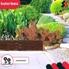 KOTARBAU® Sada 10 vrbových obrub na záhony 100 x 20 cm Náhled obrázku produktu 2
