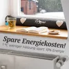 Zugluftstopper 90cm - Waschbar - Energiesparend - Extra Produktbild-Vorschau 3