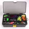 Angelzubehör 168-teiliges Kunstköder-Set - Gummifische - Produktbild-Vorschau 3