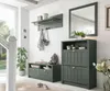 Garderobe Set Forres 4-teilig mit Bank und Schuhschrank Produktbild-Vorschau 6