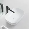Umywalka Nablatowa Ceramiczna Stawiana Biała 41X31 Podgląd zdjęcia produktu 2