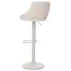 A white bar stool on a white background. Náhľad obrázku produktu