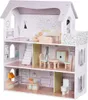 Drewniany domek dla lalek + meble 70cm szary Podgląd zdjęcia produktu 21
