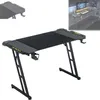 A gaming desk with LED accents. Produktbild-Vorschau