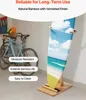 SucceBuy Supporto verticale in legno per tavole da surf Anteprima dell’immagine prodotto 5
