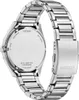 The back of a silver Citizen watch with a metal band is shown against a white background. Náhled obrázku produktu