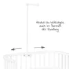 babybay Mobilehalterung für alle Modelle mit Rundstäben - Produktbild-Vorschau 5