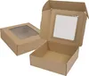 Quadratische Geschenkbox mit Sichtfenster 30x30x10 cm x2 Produktbild-Vorschau 4