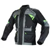 Bunda moto pánská FIORANO textilní černá / zelená 2XL Náhled obrázku produktu 1