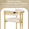 Six chaises de salle à manger modèle Flieks, avec des pieds Voir les images du produit 3