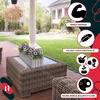 KOTARBAU® 6er Set Blumenkasten Blumentopf 58x18x16 cm Weiß Produktbild-Vorschau 8