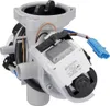 A close-up view of a washing machine drain pump assembly. Produktbild-Vorschau