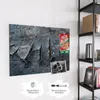 Magnettafel 120x90cm Pinnwand Whiteboard beschreibbar - Produktbild-Vorschau 4