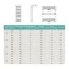 A technical drawing and a table showing dimensions, output, and weight specifications for a radiator. Produktbild-Vorschau