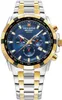 Swiss Alpine Military Herren Armbanduhr Chronograph bicolor Produktbild-Vorschau 5
