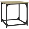 vidaXL Bočný stolík Sonoma Oak 40x40x40 cm Materiál dreva Náhľad obrázku produktu 1