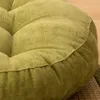 Coussin de sol rond monochrome pour salon Lecture Voir les images du produit 6