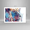 Poster - Poster ohne Rahmen - Löwe Mähne Märchen - 70x50 cm Produktbild-Vorschau 4