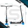 Sportisfaction Stuntscooter Blau ABEC11 Kugellager 4-fach Produktbild-Vorschau 8
