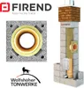Schornstein Bausatz - H 6,0m DN 160 37x37 - Kamin Keramik Produktbild-Vorschau 1
