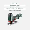 Metabo 601047850 Akku-Stichsäge 3000spm Solo 18V Li-Ion Produktbild-Vorschau 7