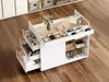 okwish Mehrfach Aufbewahrungsschrank Glas Sideboard mit 5 Produktbild-Vorschau 8