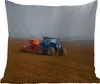 MuchoWow® Outdoor Kissen - Traktor - Blau - Nebel - 45x45 Produktbild-Vorschau 1