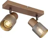GLOBO 54314-2, Schwarz, Glas, Metall, IP20, I, E14, 40 W Produktbild-Vorschau 1