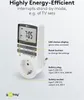 A digital timer plug with labels pointing out its features. Anteprima dell’immagine prodotto