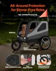 Przyczepa dla psów VEVOR, do 45 kg, przyczepa rowerowa 2 w Podgląd zdjęcia produktu 5