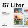 Klarstein Big Daddy - Kühlschrank mit Gefrierfach, Kühl Produktbild-Vorschau 2