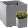 Květináč Lamela | check | 40cm | šedý beton Náhled obrázku produktu 1