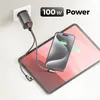 deleyCON 2m 100W USB C Ladekabel Winkel 90 Grad - C auf C - Produktbild-Vorschau 6