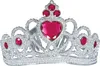 Principessa Diadema Carnevale Cuore Gioielli Fiaba Regina Anteprima dell’immagine prodotto 2
