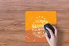 MuchoWow® Mauspad Mousepad Jahrgang - Berg - Text 30x30 cm Produktbild-Vorschau 3