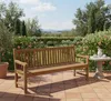 Lesli Living Landhausbank Cardiff 180 cm Teak C-Grade Produktbild-Vorschau 4