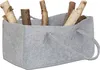 2 sacs à bois en feutre, panier à bois portable, Voir les images du produit 1