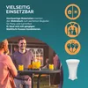 Casaria® Stehtisch Klappbar Outdoor Gastro Bistrotisch 2x Produktbild-Vorschau 5