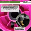 2x Sackkarrenrad Luftrad 260x85 mm 3.00-4 75 mm zentrierte Produktbild-Vorschau 4