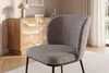 riess-ambiente Stuhl LYON grau beige schwarz Chenille Produktbild-Vorschau 5