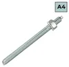 Isolbau Ankerstange A4 Edelstahl M10 x 130 mm 1 Stück Verbundanker Gewindestange ETA Produktbild-Vorschau