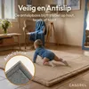 CASABEL Baby speelmat van fluweel in crèmewit 150×180 cm, Productafbeelding-voorbeeld 5