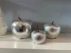 Riffelmacher Deko Apfel 70060 Silber | 8 cm Produktbild-Vorschau 4