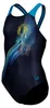 Arena GIRL"S SWIMSUIT V BACK PLACEME NAVY-TURQUOISE 164 Produktbild-Vorschau 1